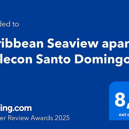 Caribbean Seaview Apart Malecon Santo Domingo Buitenkant foto
